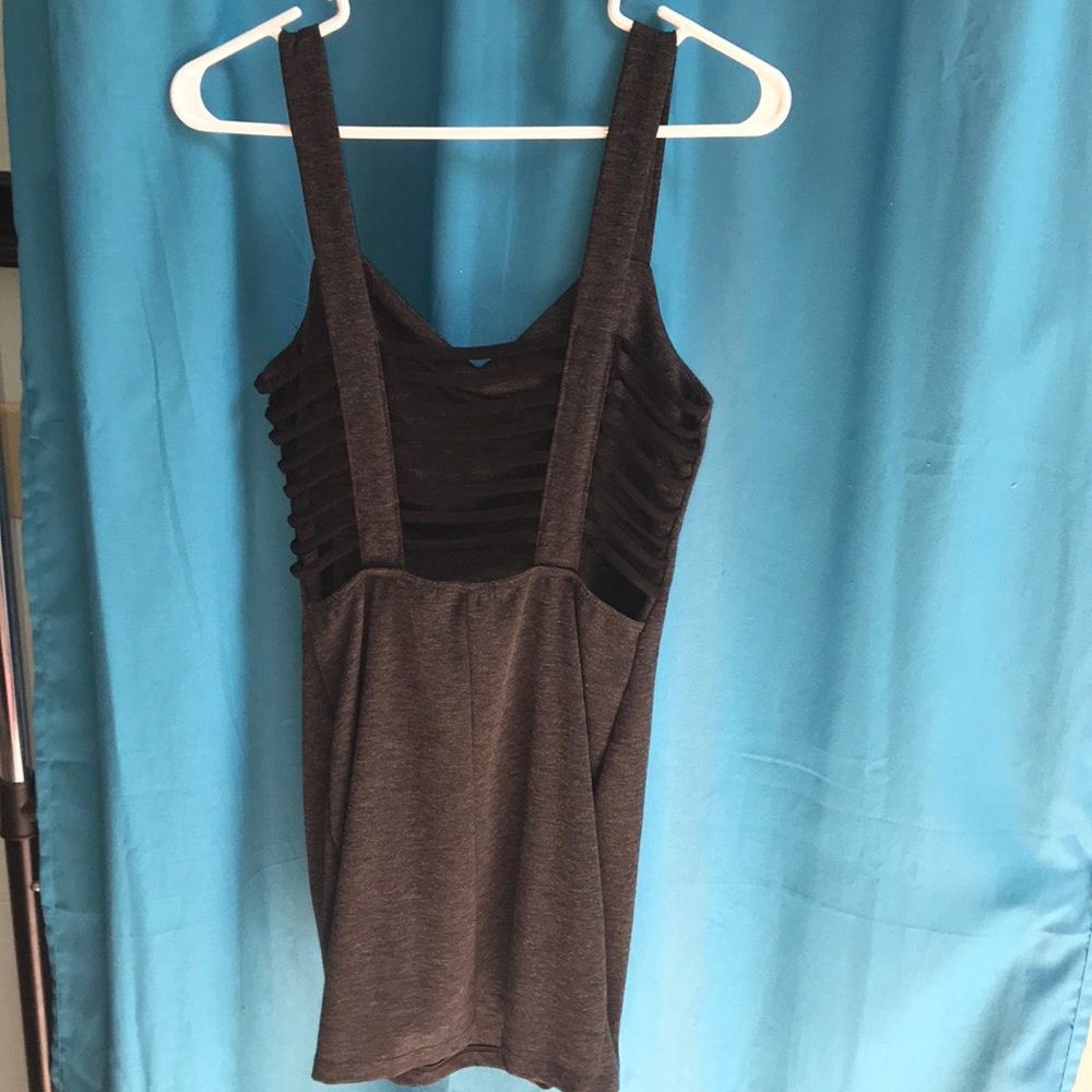 Caged Back Bodycon Dress - Picture 4 of 5
